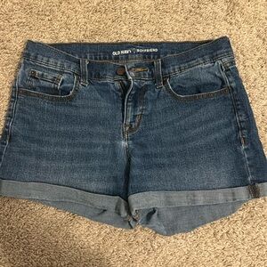 Old navy boyfriend denim shorts